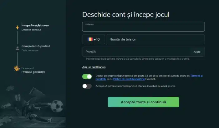 Excelbet Verificare Și Înregistrare