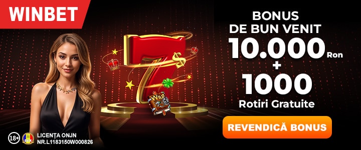 winbet bonus de bun venit 10000 ron si 1000 rotiri gratuite